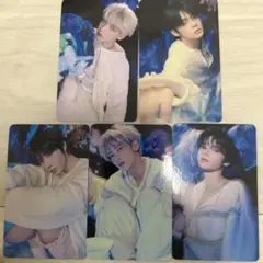 TXT TEMPTATION ユニバ 特典 トレカ コンプ　5枚セット