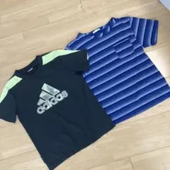 adidas アディダス 半袖　トップス　メッシュ　140サイズ ＋おまけGU