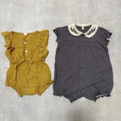 ロンパース　2枚セット