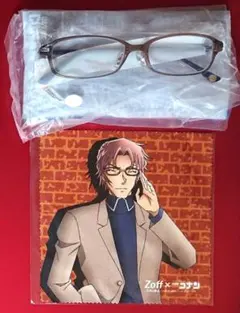 名探偵コナン 沖矢昴 Zoff コラボ メガネ 眼鏡 クロス