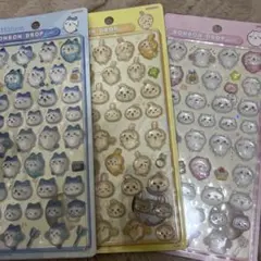 ボンボンドロップシール　ちいかわ　うさぎ　ハチワレ