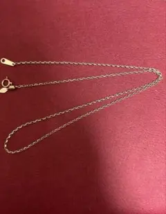 極美品！K18 あずきチェーン ネックレス 18金 - メルカリ