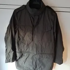 無印良品／ミリタリージャケット／カーキ／サイズS／軽量アウター