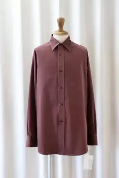 美品 マディソンブルー MADISONBLUE ウールシャツ 01 茶 - メルカリ