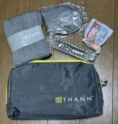 【タイ航空】ビジネスクラス　アメニティセット THANN 旅行用ポーチセット
