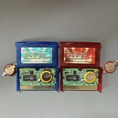 【中古電池交換済み】ゲームボーイアドバンスソフト ポケモン ルビー＆サファイア