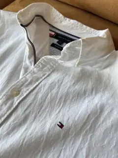 Tommy Hilfiger トミーヒルフォガー　ホワイト 長袖シャツ XL