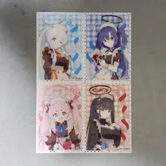 ブルーアーカイブ ブルアカ アトレ秋葉原 購入特典 イラストカード 4枚セット