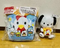 サンリオ当たりくじ　からあげクン　ラストワンと③ポチャッコ