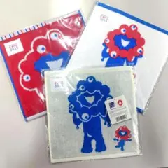 ミャクミャク ミニタオル 3枚 A-005