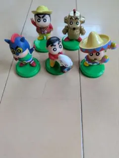 クレヨンしんちゃん　チョコエッグ　フィギュア5体セット