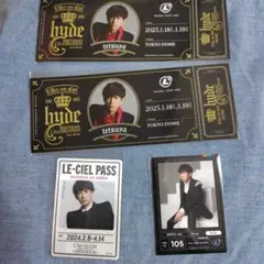 L'Arc~en~Ciel　tetsuya チケット風カード等