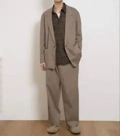 美品 20ss comoli ヨリ杢コットンジャケット - メルカリ