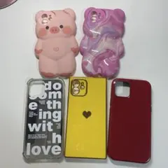 iPhone12 ケース 5つセット 中古品