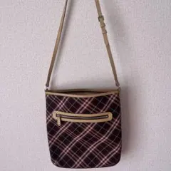 正規品　Burberry ブルーレーベル　チェック柄　ショルダーバッグ