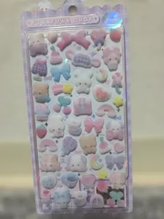 正規品新品ふわふわドロップシールボンボンドロップシールぬいぬいふわふわコットン