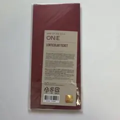 ON:E LENTICULAR TICKET BTS