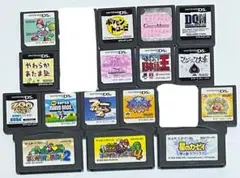 NINTENDO DS ゲームボーイアドバンス ソフト まとめ売り
