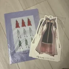 Perfume COSTUME MUSEUM ダイカットカード&クリアファイル