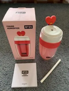 BT21 フィギュア加湿器 ピンク　中古
