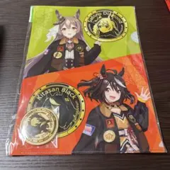 BOSS ウマ娘 プリティーダービー クリアファイル 缶バッジのサムネイル