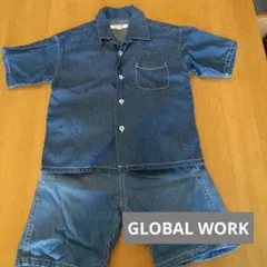 GLOBAL WORK 110 コットンデニム　セットアップのサムネイル