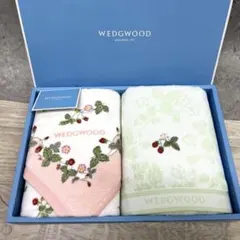 未使用 WEDGWOOD フェイスタオル2枚セットWW4660
