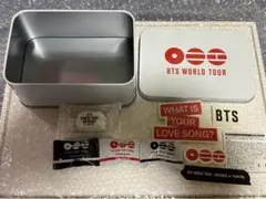 BTS WORLD TOUR カスタマイズ缶　渋谷　pop up ステッカー