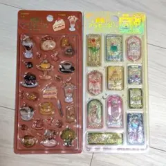 BGM 喫茶アラモード きゅるるんシール　2点セット