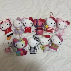 ハッピーセット　ハローキティ 50周年　ぬいぐるみ キティちゃん11体