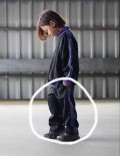 umbro ジャージ 黒too sunday 下のみ120