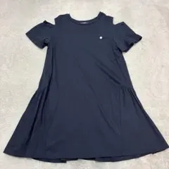 【ROPE PICNIC】 半袖ワンピース ネイビーのサムネイル