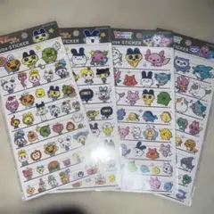 たまごっち　4サイズステッカー　たまごっちのプチプチおみせっちしりーず　シール