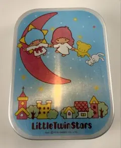 昭和レトロ サンリオ キキララ ブリキ缶ごみ箱 - メルカリ