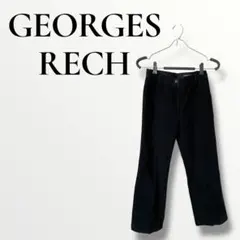 ジョルジュレッシュ　GEORGES RECH ブラックカジュアルパンツ　Sのサムネイル