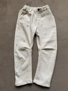 BREEZE ブリーズ ラフデニムバナナパンツ ストレッチ 10分丈 110