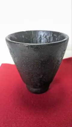 石彫酒杯、石の杯、石を漆で仕上げた酒杯 - メルカリ
