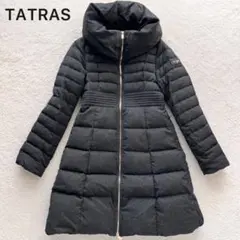 ハンガー付　2031て　美品　タトラス　ノーブル　ダウンコート　Spick & タトラス ダウンコート 黒 Spick&Span Noble