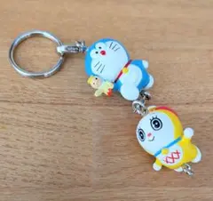 希少　レトロ　ドラえもん　ドラミちゃん　チャーム　キーホルダー　ミチビキエンゼル