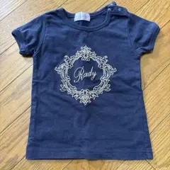 Rady ロゴ刺繍 Tシャツ ネイビーのサムネイル