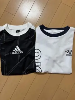 adidas/umbro ドライTシャツ2枚セット150