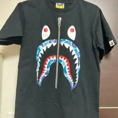 A BATHING APE ア ベイシング エイプ シャーク Tシャツ ブラック