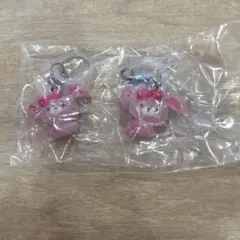 ゆるっとめじるしアクセサリーぼんぼんりぼん2個入り