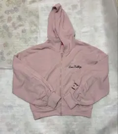 Love Rabby 子供用160cm ピンクパーカー