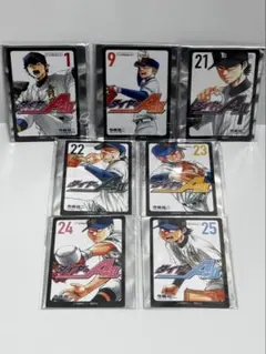 ダイヤのA 原画展 カード コレクション コンプリートセット 34枚