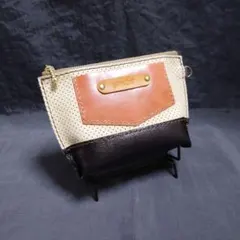 本革ポーチ M 財布 レザークラフト ハンドメイド