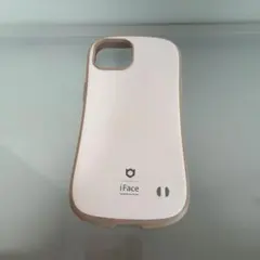 iFace iPhone14 ハードケース ホワイト・ベージュ