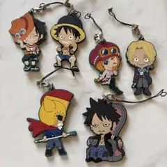 きゅんキャラ　ワンピース　ロー　キーホルダー　一番くじ　ラバーストラップ