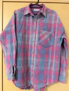 RODEO CROWNS チェック柄長袖シャツ