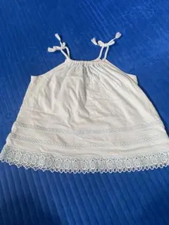 GAP KIDS 水色　キャミソール レース付き